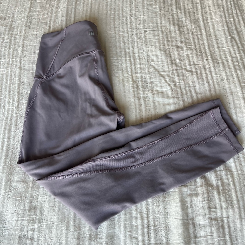 lululemon athletica Lavender Gray Leggings